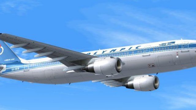 Screenshot 1 — Olympic Airways Airbus A300B4-200 Set