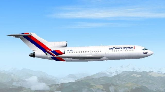 Screenshot 1 — Royal Nepal Airlines Boeing 727-100 9N-ABD