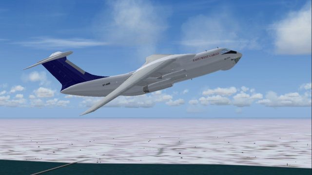 Screenshot 1 — East/West Cargo IL-76