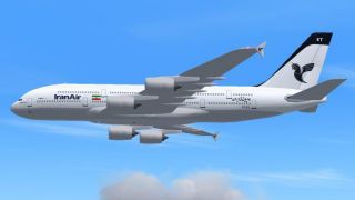 Screenshot 1 — Iran Air Airbus A380