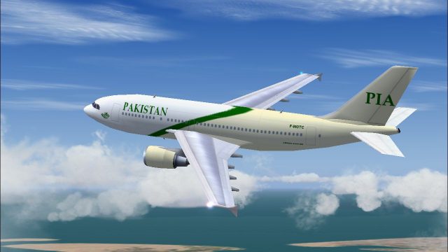 Screenshot 1 — PIA Airbus A310 F-WOTC