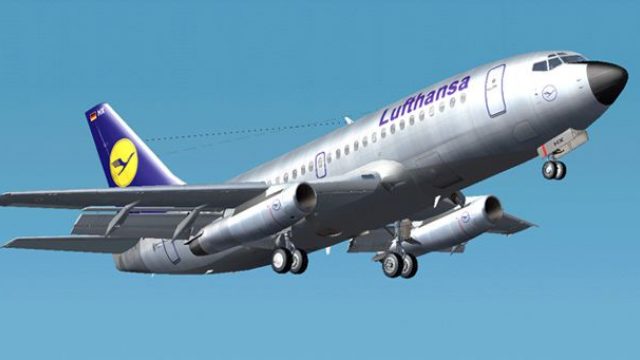 Screenshot 1 — Lufthansa Boeing 737-200 D-ABHX