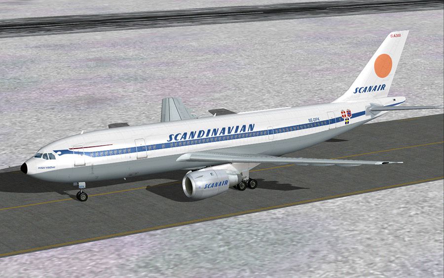 Scanair A300B4-120 for FS2004
