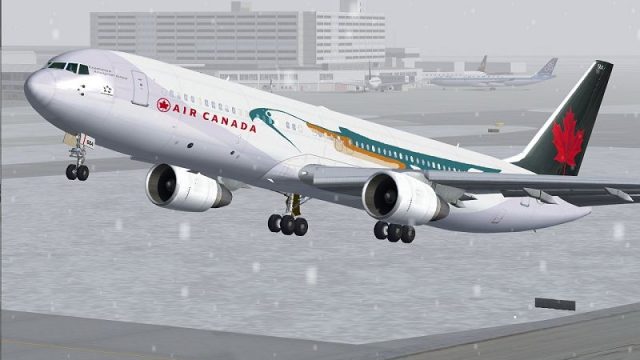 Screenshot 1 — Free Spirit Boeing 767-300ER C-GBZR