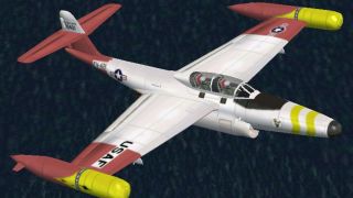 Screenshot 1 — FS2004/FS2002 Northrop F-89D Scorpion