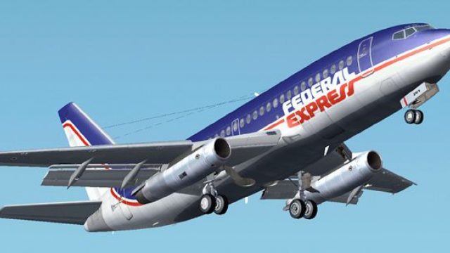 Screenshot 1 — FedEx Boeing 737-200