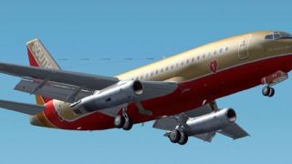Screenshot 1 — Southwest Boeing 737-200 'Sand Scheme'