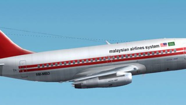 Screenshot 1 — Malaysian Boeing 737-200