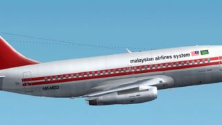 Screenshot 1 — Malaysian Boeing 737-200