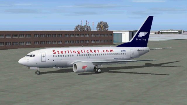 Screenshot 1 — Sterling Boeing 737-700