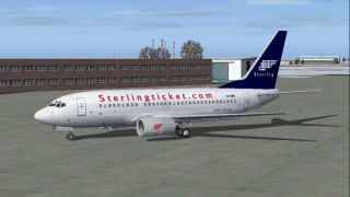 Screenshot 1 — Sterling Boeing 737-700