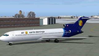 Screenshot 1 — Air Santo Domingo Boeing 727-200
