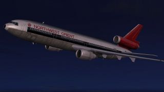 Screenshot 5 — Northwest Orient Douglas DC10 Series 30