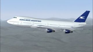 Screenshot 5 — Aerolineas Argentinas Boeing 747-200 LV-MLP