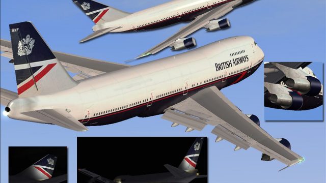 Screenshot 1 — BA Landor Boeing 747-200