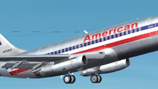 Screenshot 1 — American Airlines Boeing 737-200