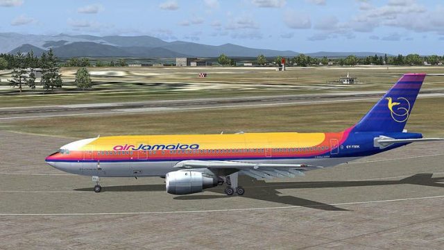 Screenshot 1 — Air Jamaica Airbus A300B4-200