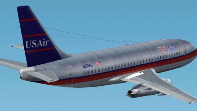 Screenshot 1 — US Airways Boeing 737-200