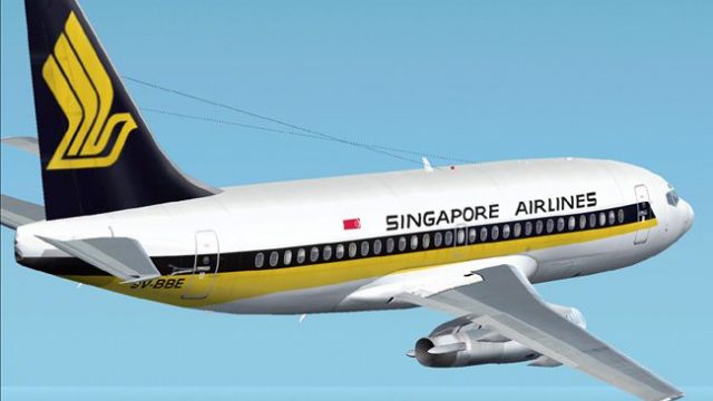 Screenshot 1 — Singapore Airlines Boeing 737-200