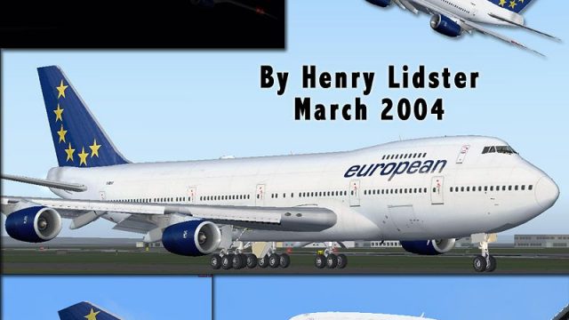 Screenshot 1 — European Air Charter Boeing 747-200