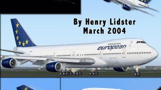 Screenshot 1 — European Air Charter Boeing 747-200