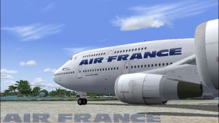 Screenshot 1 — Air France Boeing 747-400