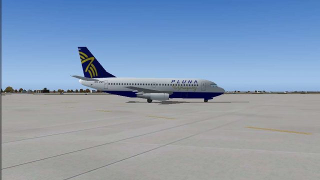 Screenshot 1 — Pluna Boeing 737-219 Adv CX-VVT