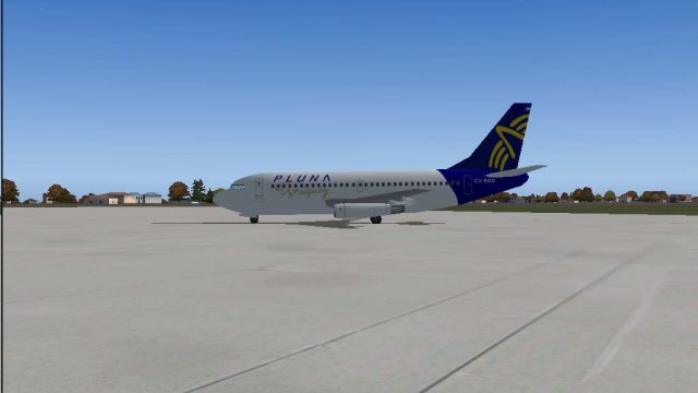 Screenshot 1 — Pluna Boeing 737-2A3 Adv CX-BOO