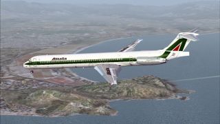 Screenshot 1 — Alitalia McDonnell Douglas MD-80 I-DACY