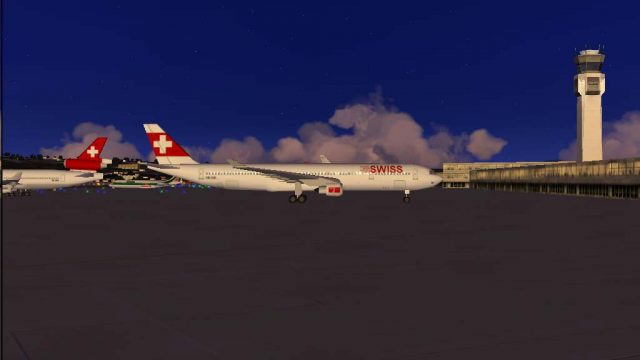 Screenshot 1 — Swiss Airbus A330-223 HB-IQD