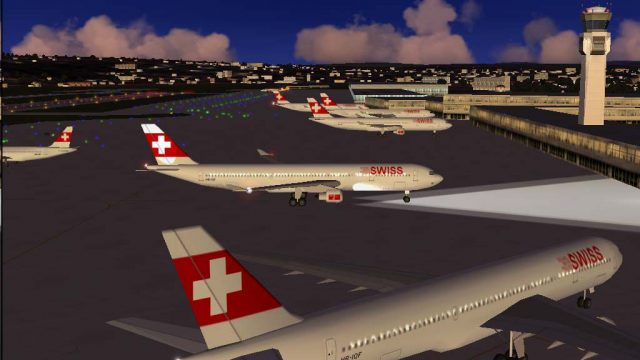 Screenshot 1 — Swiss Airbus A330-223 HB-IQF