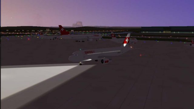 Screenshot 1 — Swiss Airbus A320-214 HB-IJJ