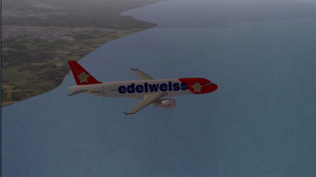 Screenshot 1 — Edelweiss Airbus A320-214 HB-IHX