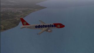 Screenshot 1 — Edelweiss Airbus A320-214 HB-IHX