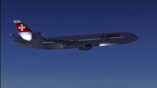 Screenshot 1 — Swiss McDonnell Douglas MD-11 HB-IWI