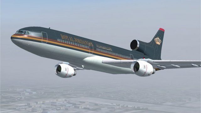 Screenshot 1 — Jordanian Lockheed L-1011 TriStar