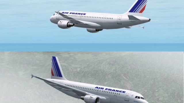 Screenshot 1 — Air France Airbus A319