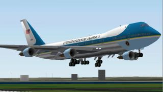 Screenshot 1 — Air force one Boeing 747