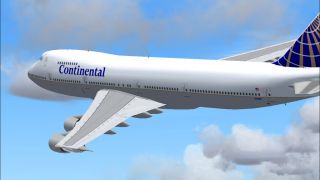 Screenshot 4 — Continental Airline Boeing 747-200