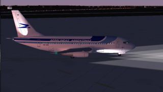Screenshot 1 — Aerolineas Argentinas Boeing 737-287 LV-JTD