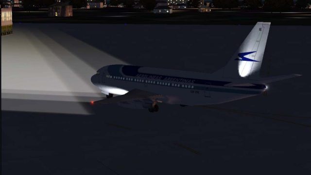 Screenshot 1 — Aerolineas Argentinas Boeing 737-236 LV-ZIE