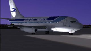 Screenshot 1 — Aerolineas Argentinas Boeing 737-236 LV-ZRE