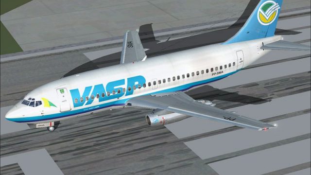 Screenshot 1 — VASP Boeing 737-200 PP-SMA