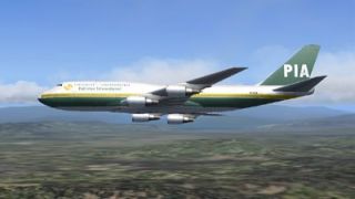 Screenshot 1 — PIA Boeing 747-282B AP-AYW