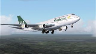 Screenshot 1 — PIA Boeing 747-367 AP-BFX