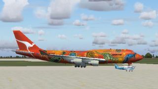 Screenshot 1 — Qantas Boeing 747-400 VH-OEJ