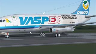 Screenshot 1 — Vaspex Boeing 737-200 PP-SMB