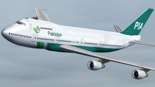 Screenshot 1 — Pakistan Airlines Boeing 747-200 AP-BAT