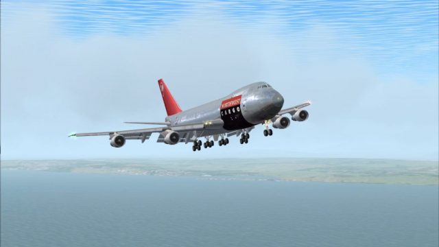 Screenshot 1 — Northwest Cargo Boeing 747-200
