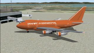 Screenshot 1 — Braniff Boeing 747SP-27